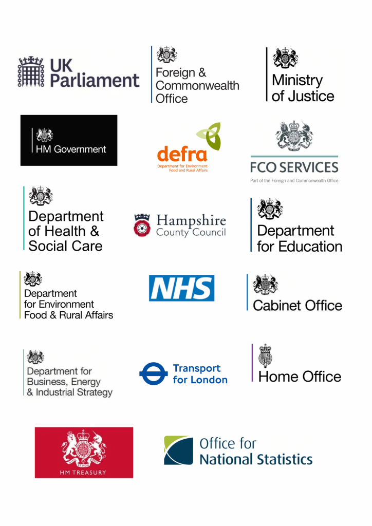 Our Clients in the public sector